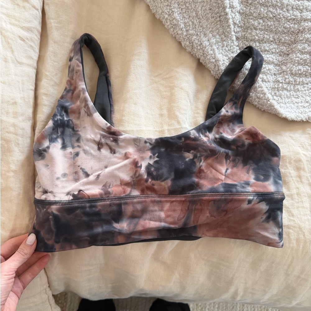 Reversible Tie-Dye and grey align bra Bra lululemon